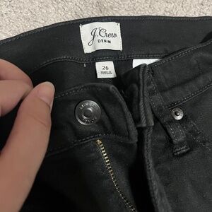 J. Crew Black Skinny Jeans (Size 26)